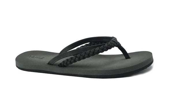 New Women's RDVOL Casual Beach Flip Flops Braided Sandals Glitter Fashion Shoe