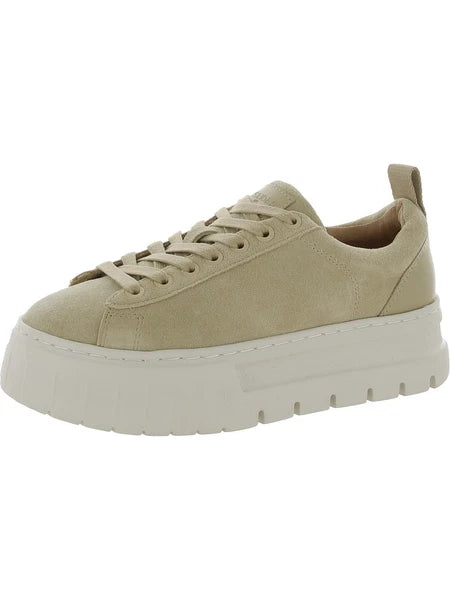 J/Slides Womens Roger Leather Platform Casual and Fashion Sneakers US Size 7