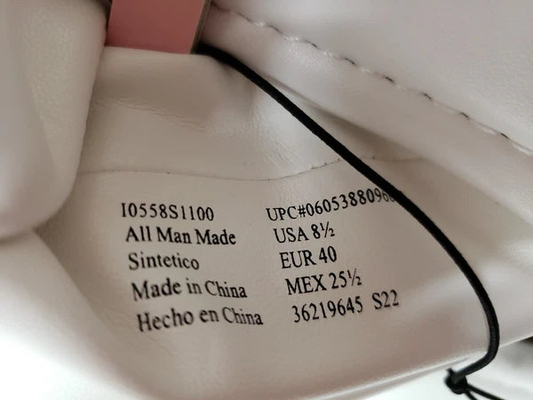 SAM & LIBBY Women's Tallulah Slide Sandals Shoes Size US 8.5 White NEW