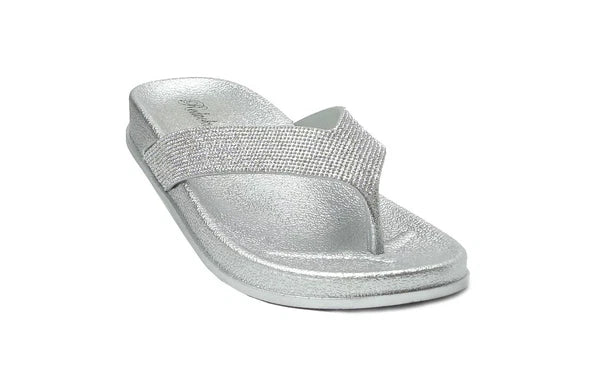 NEW Women's Rhinestone Glitter Sandals Fashion Jewel Flip Flops Shoes