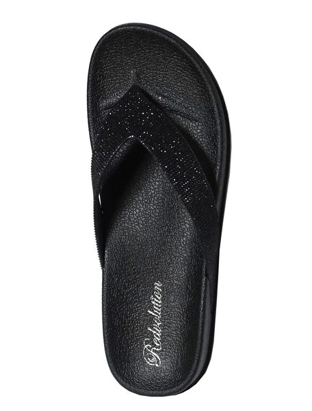 NEW Women's Rhinestone Glitter Sandals Fashion Jewel Flip Flops Shoes