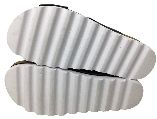 Reef Women's Kaia Criss Cross Comfort Slip On Slide Sandals Black Size:6 128L