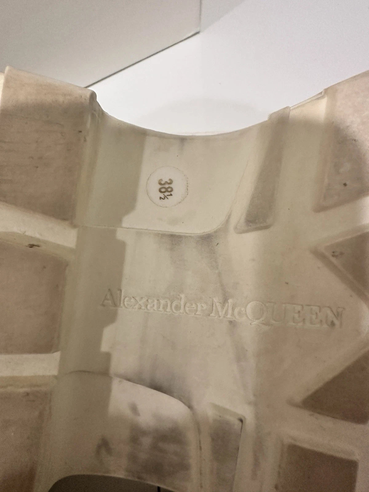 Alexander McQueen Womens Slide Sandals