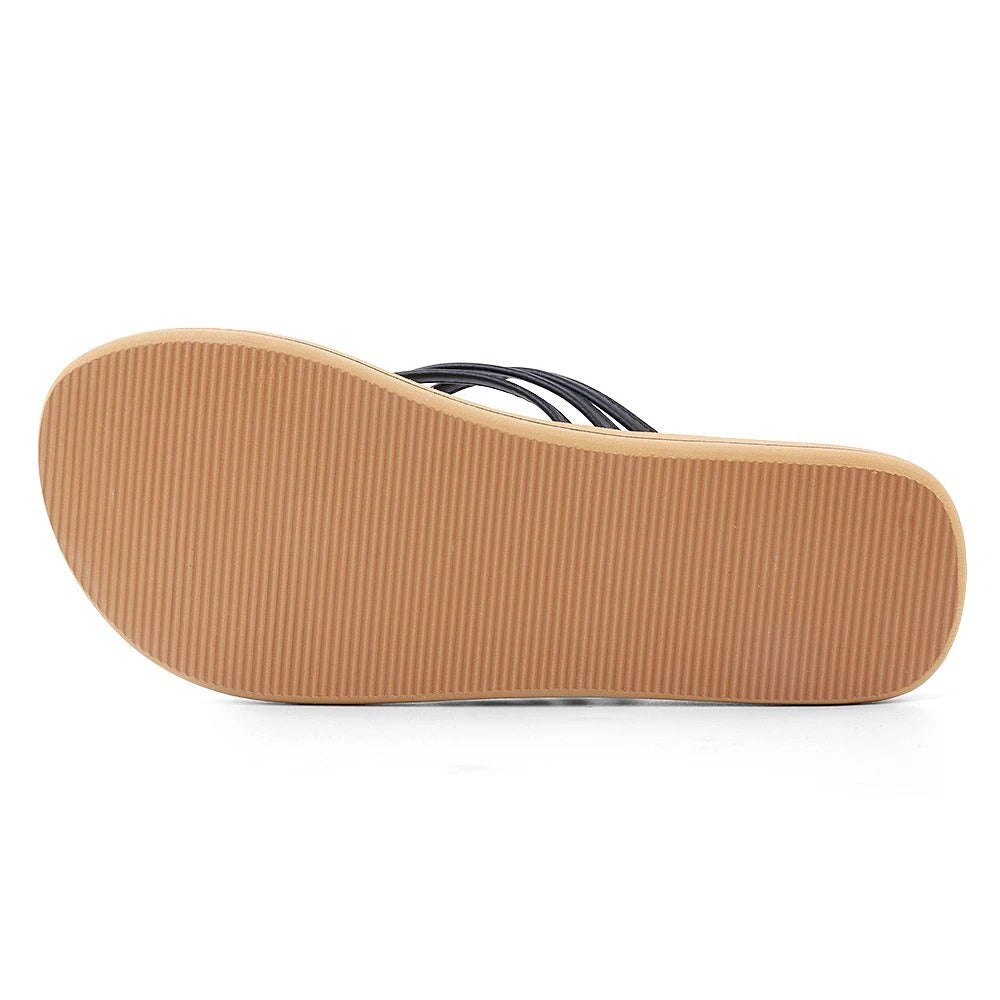 Women Summer Beach Sandals Outdoor Casual Flip Flops Non-Slip Shower Slippers
