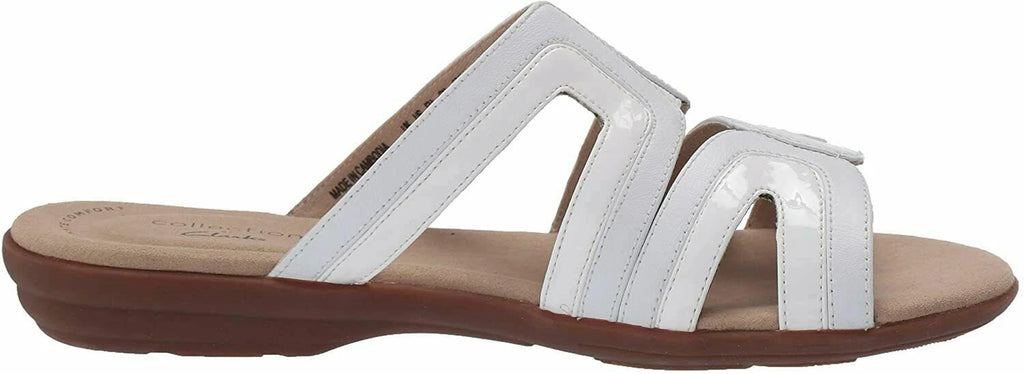 Clark's Collection Sandals Womens Ada Lilah Slip-On OrthoLite Comfort Retail $90