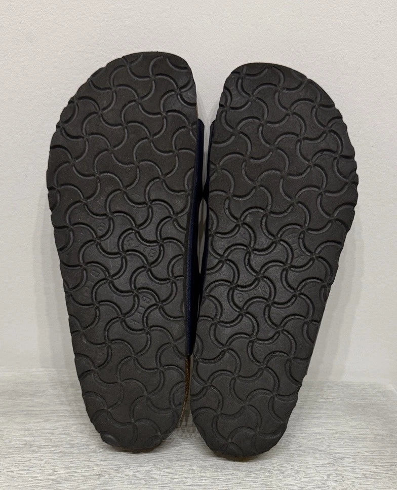 Birkenstock FLORIDA 3 Multi-strap Sandal BLUE Soft Footbed NWOT Size 38 W7 M5