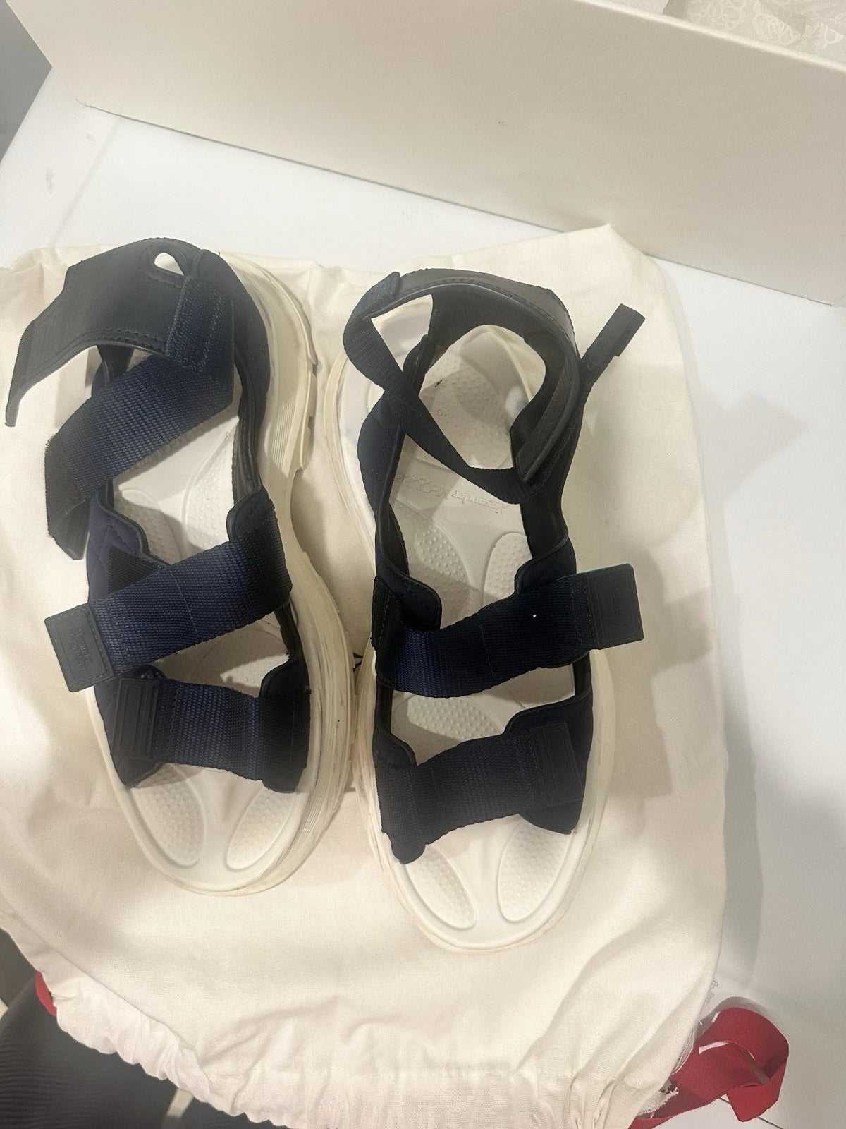 Alexander McQueen Womens Slide Sandals