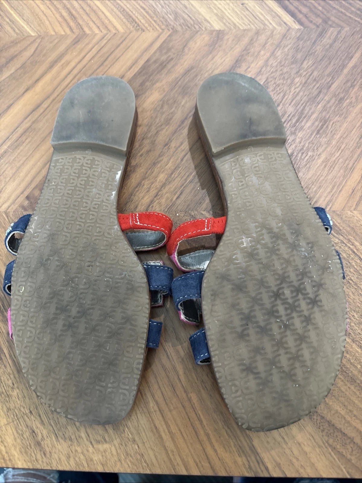 Sam Edelman Bay 6 Colorful Slide Sandals Size 6