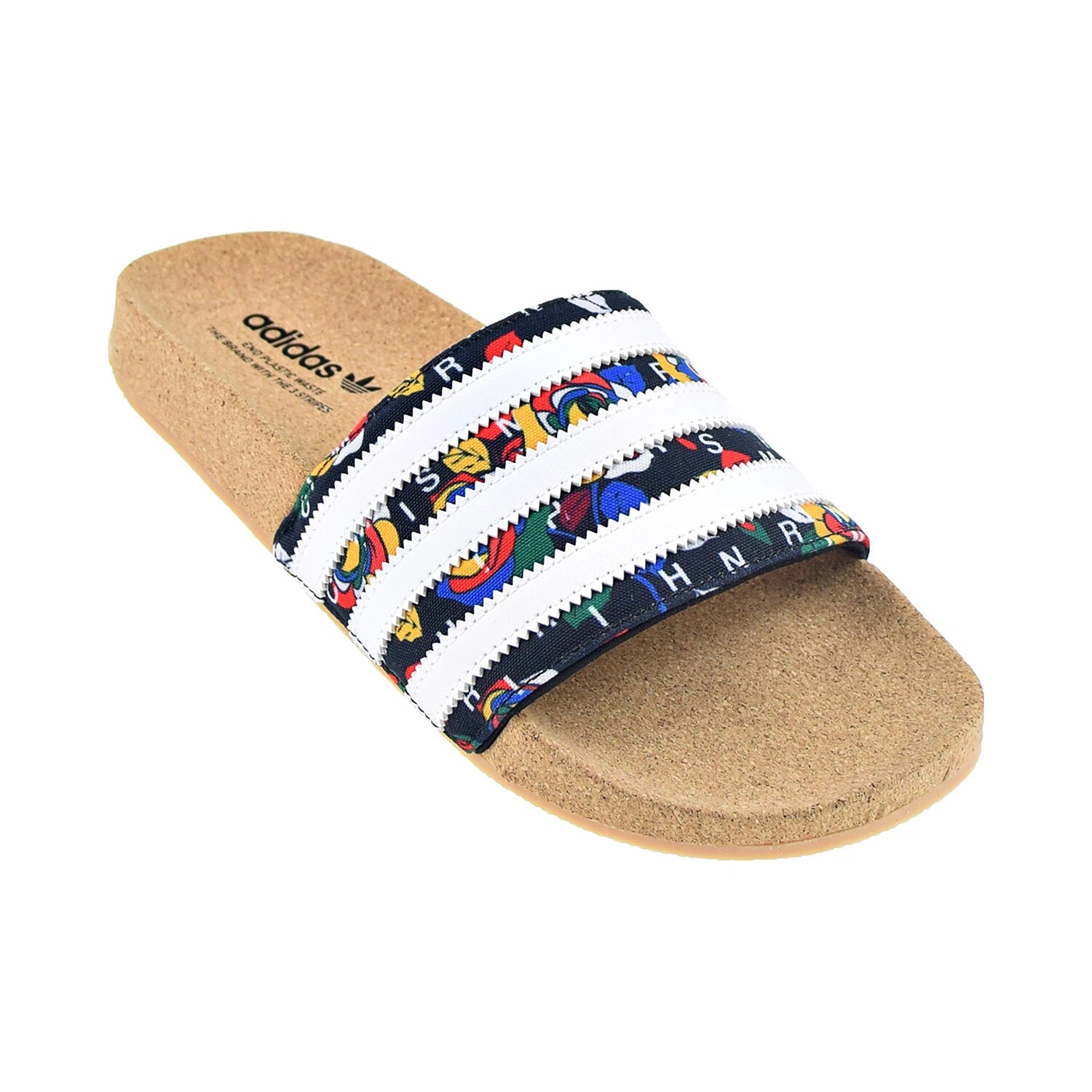 Adidas Rich Mnisi Adilette Women's Slides Black/White/Supplier Colour gw0564