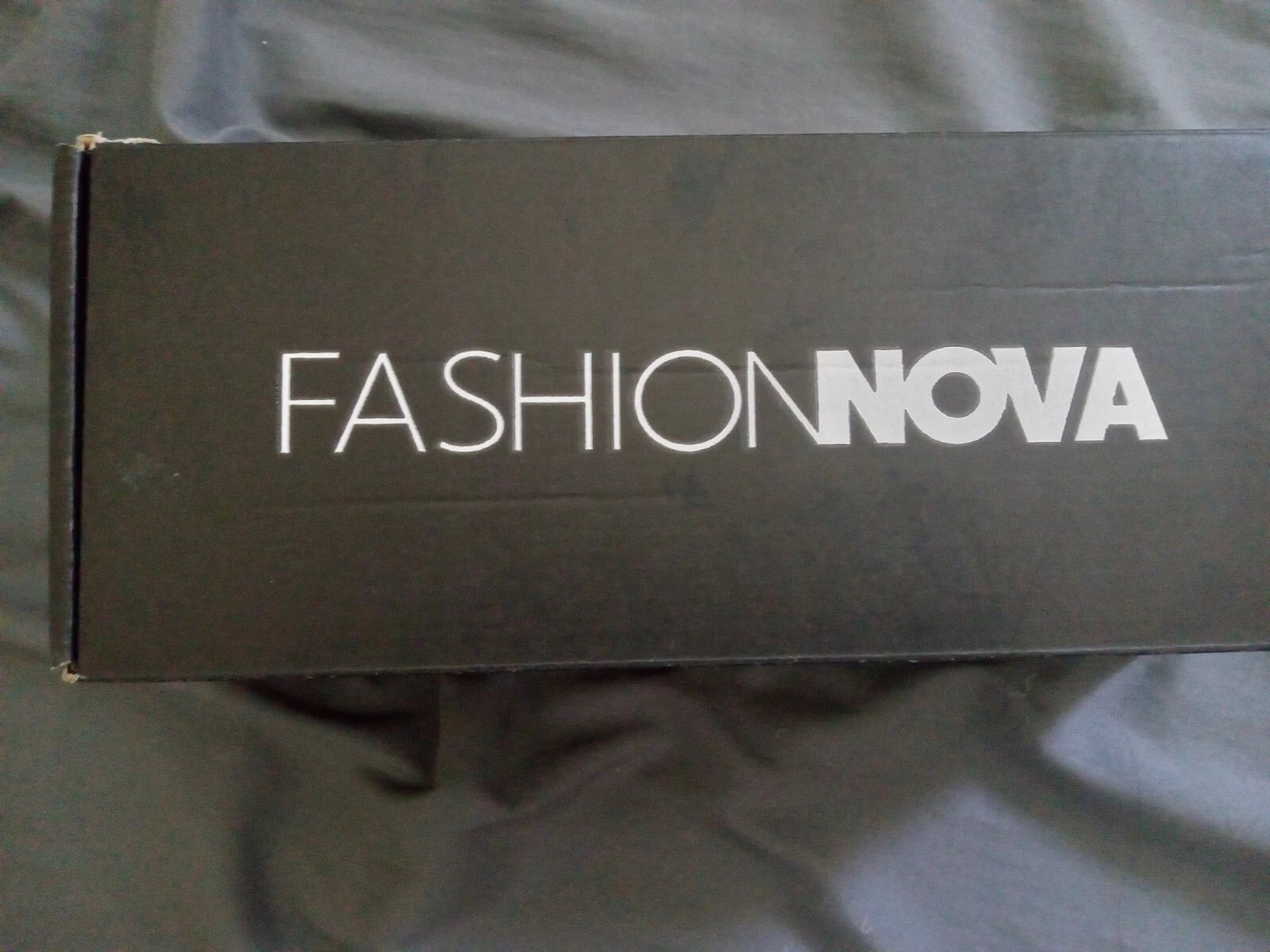 Fashion Nova Night Slides Black Size 11