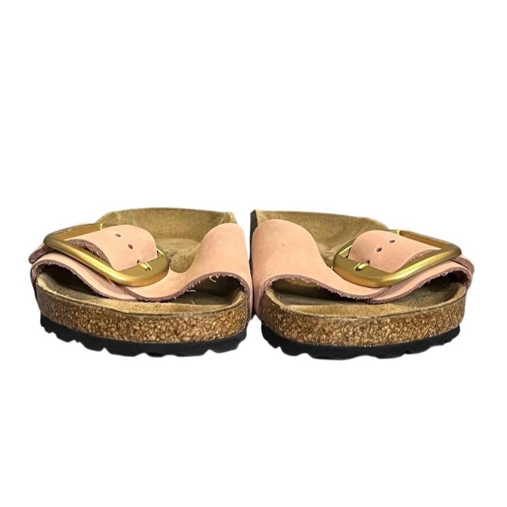 Birkenstock Madrid Big Buckle Women's Sandals Soft Pink 7 Leather Summer Narrow