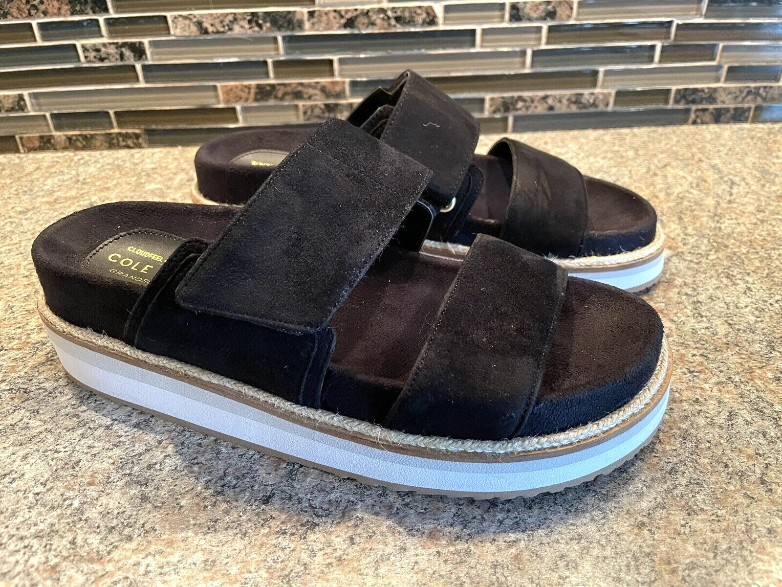 Cole Haan Grand Series Women's Cloudfeel Slide Sandal Size 6B Style W23434