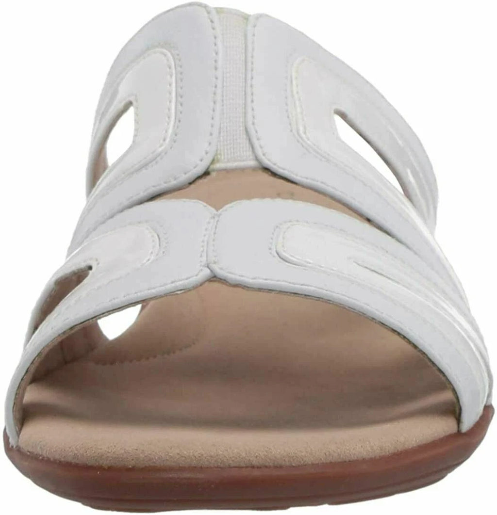 Clark's Collection Sandals Womens Ada Lilah Slip-On OrthoLite Comfort Retail $90