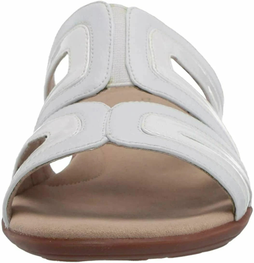 Clark's Collection Sandals Womens Ada Lilah Slip-On OrthoLite Comfort Retail $90