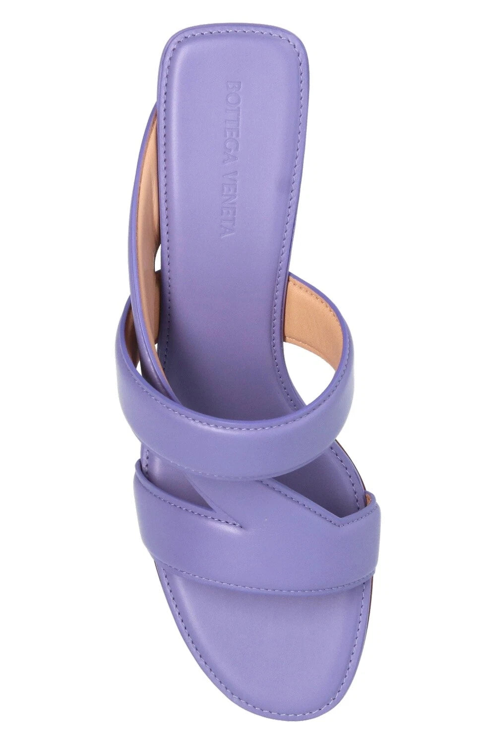 BOTTEGA VENETA Vienna Calf  "The Band" Strap Mule Sandal, Comfy, Padded, 37EU