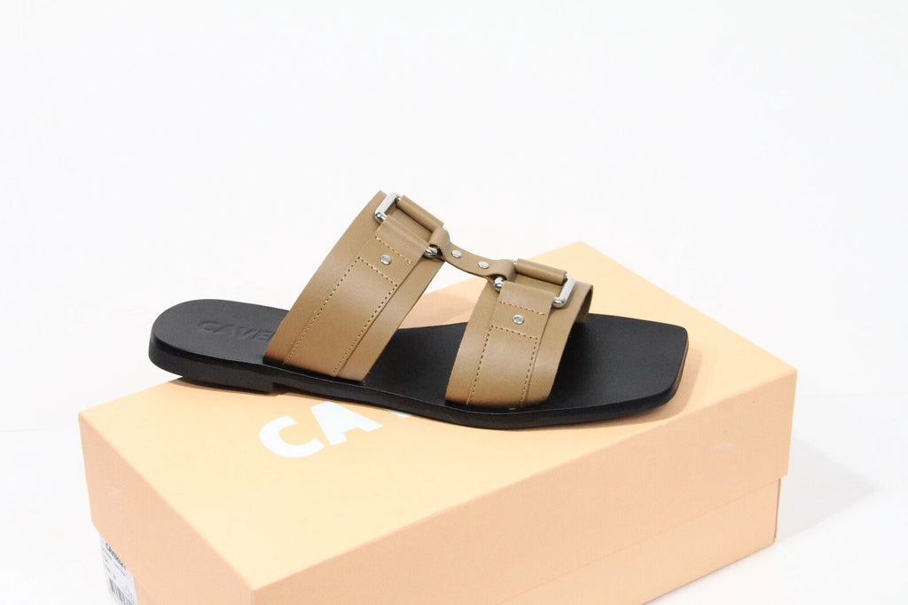 Caverley Cass Sandals New Eu 39 Women Leather Slide Minimalist style Shoes
