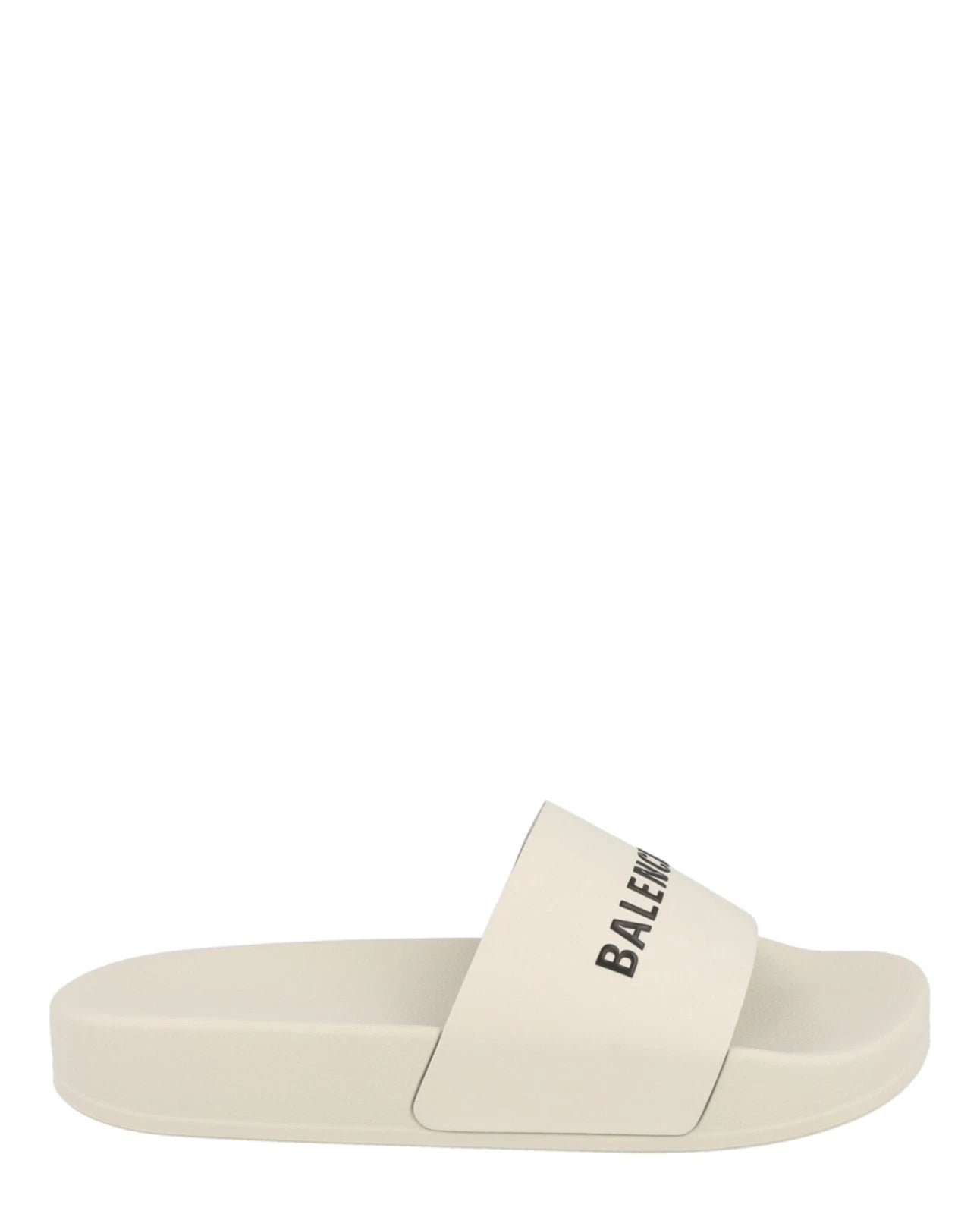 Balenciaga Unisex-Child Logo Pool Slides