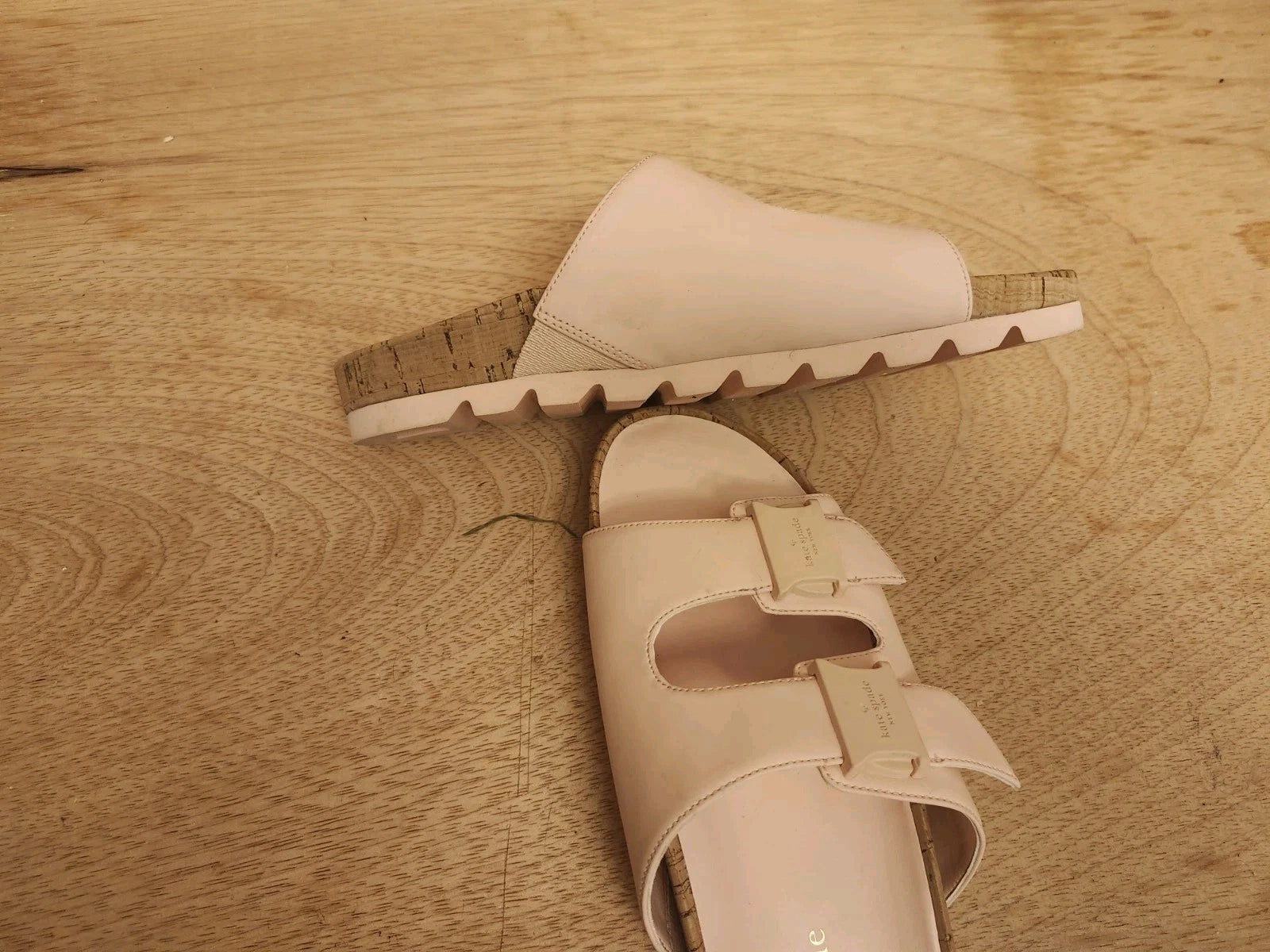 Kate Spade Becca Sandals Size 7 B Pink Women's Style KC411 DOUBLE STRAP