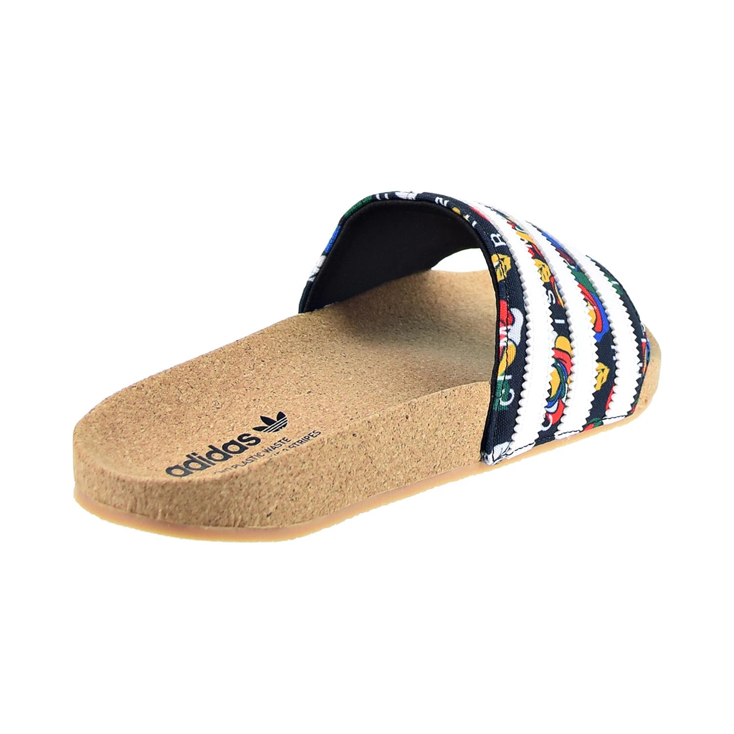 Adidas Rich Mnisi Adilette Women's Slides Black/White/Supplier Colour gw0564