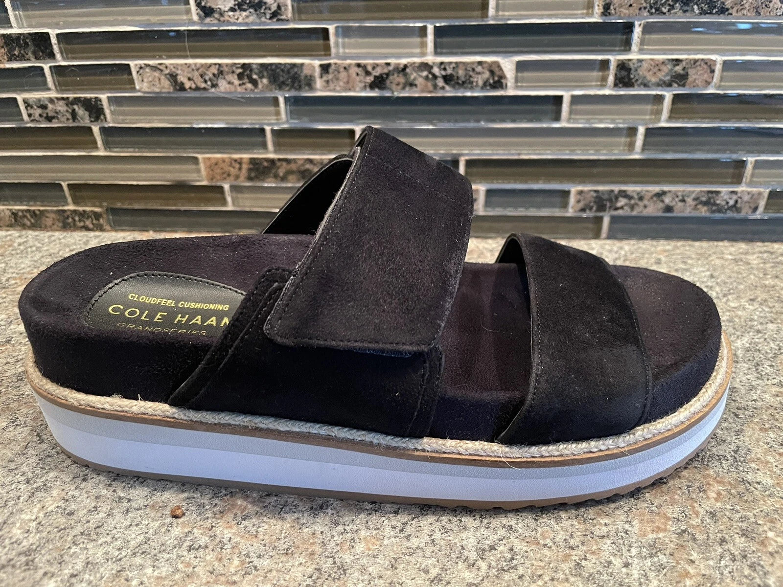 Cole Haan Grand Series Women's Cloudfeel Slide Sandal Size 6B Style W23434
