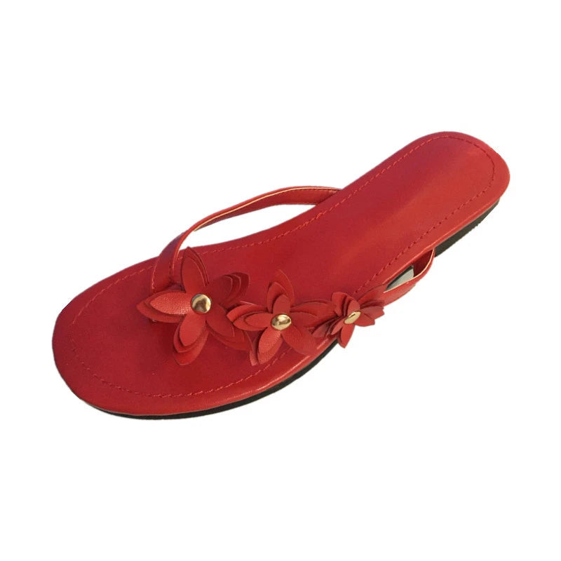 FASHION Women Slides Slip On Sandals Flip Flops Beach Shoes Woman Big Size 4-15
