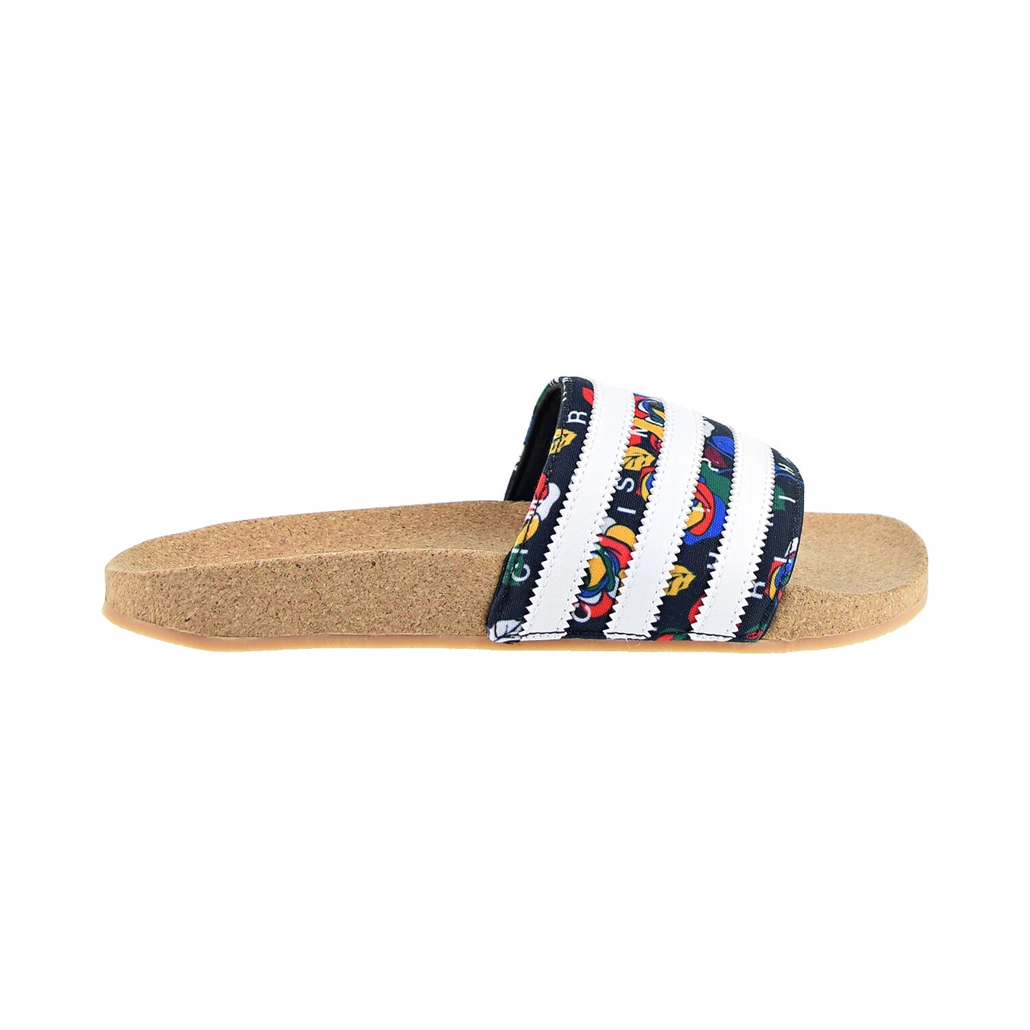 Adidas Rich Mnisi Adilette Women's Slides Black/White/Supplier Colour gw0564