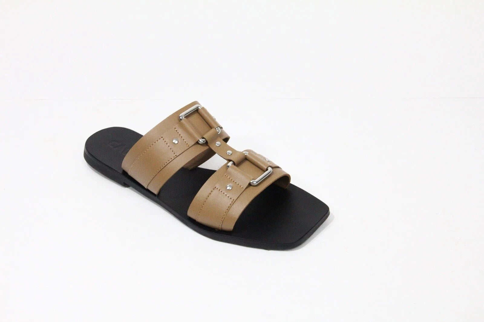 Caverley Cass Sandals New Eu 39 Women Leather Slide Minimalist style Shoes