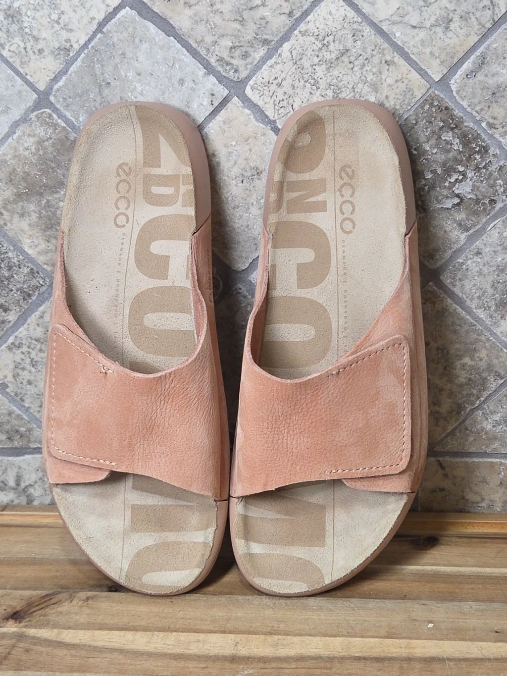 ECCO  2nd cozmo  fluidform one-band slide sandals women's size US 8-8.5 EU 39