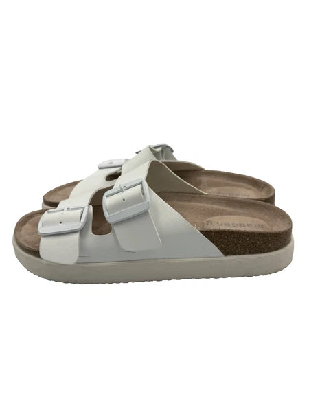 ✨ Women’s Madden Girl White Sandals – Size 6.5 –  👡  Chic Summer Style!