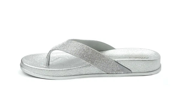 NEW Women's Rhinestone Glitter Sandals Fashion Jewel Flip Flops Shoes