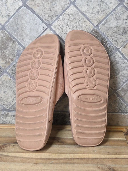 ECCO  2nd cozmo  fluidform one-band slide sandals women's size US 8-8.5 EU 39