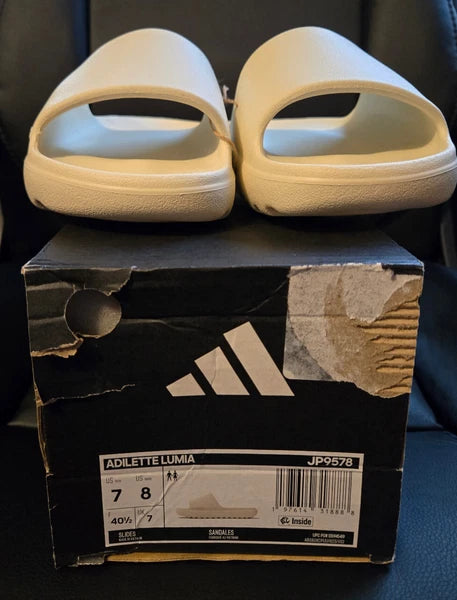 Adidas Sandals Slides Adilette Lumia Style JP9578 Size 7 Men 8 Women