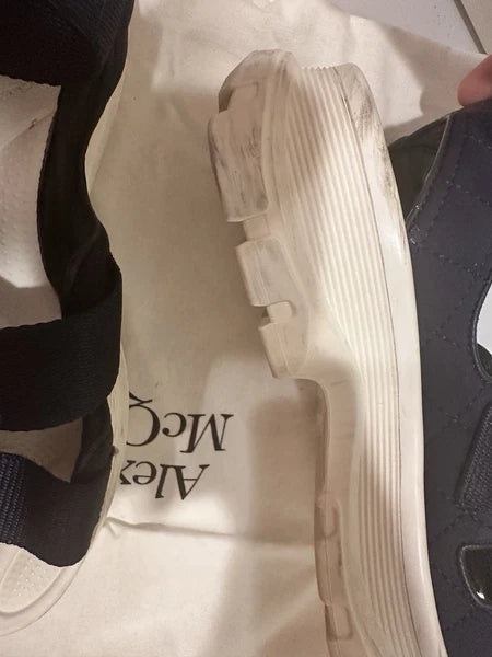 Alexander McQueen Womens Slide Sandals