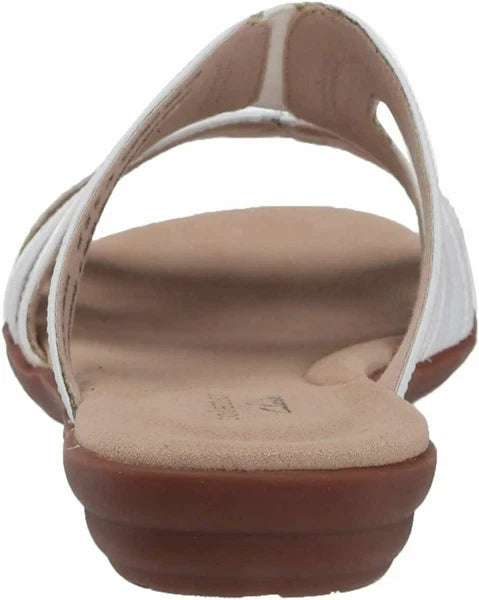 Clark's Collection Sandals Womens Ada Lilah Slip-On OrthoLite Comfort Retail $90