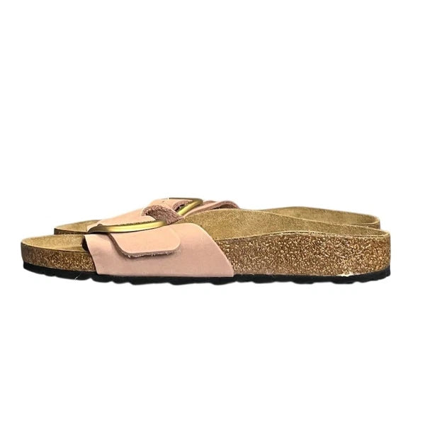 Birkenstock Madrid Big Buckle Women's Sandals Soft Pink 7 Leather Summer Narrow