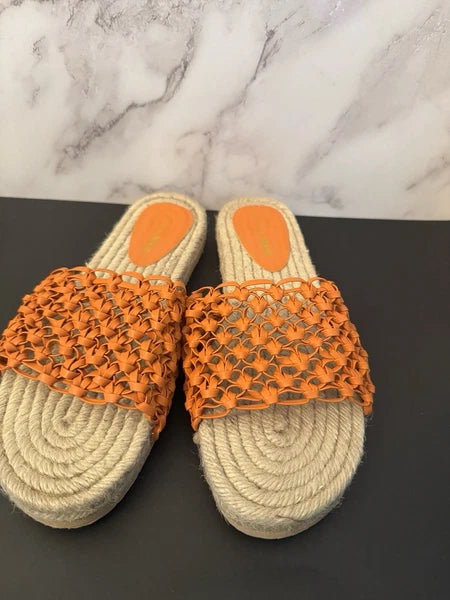 Fashion Nova Ansley Orange Sandals