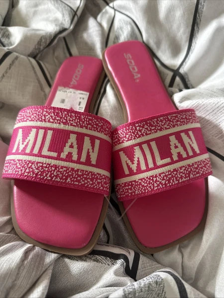 Milan Sandals-NWT By Soda Size 8 1/2