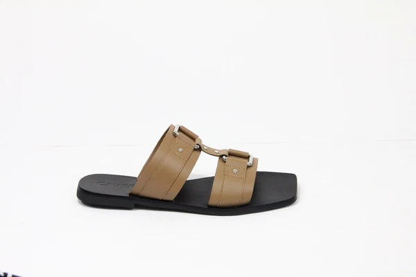 Caverley Cass Sandals New Eu 39 Women Leather Slide Minimalist style Shoes