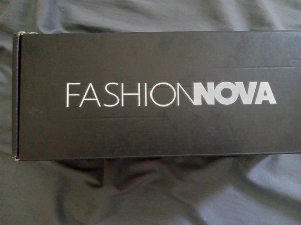 Fashion Nova Night Slides Black Size 11