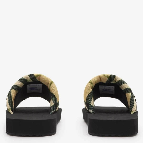 Burberry Check Trek Slides