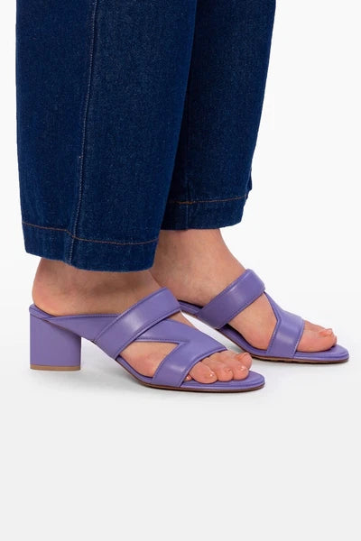 BOTTEGA VENETA Vienna Calf  "The Band" Strap Mule Sandal, Comfy, Padded, 37EU