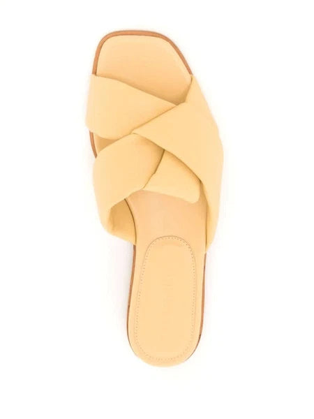 Ferragamo Alrai Knott Strap Nappa Slides