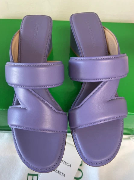 BOTTEGA VENETA Vienna Calf  "The Band" Strap Mule Sandal, Comfy, Padded, 37EU