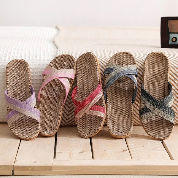 Fashion Men Slip on Slides Indoor Home Slippers Summer Sandal Casual Beach Shoes