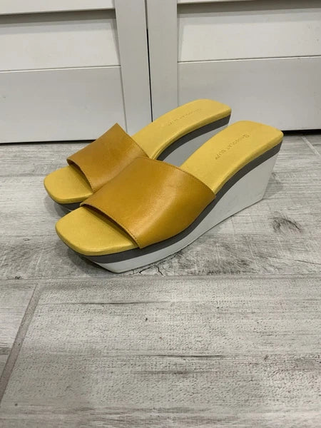 Chocolat Blu Jadine Women’s 9 US/ 39 EU Platform Wedge Sandals - LN-VGUC