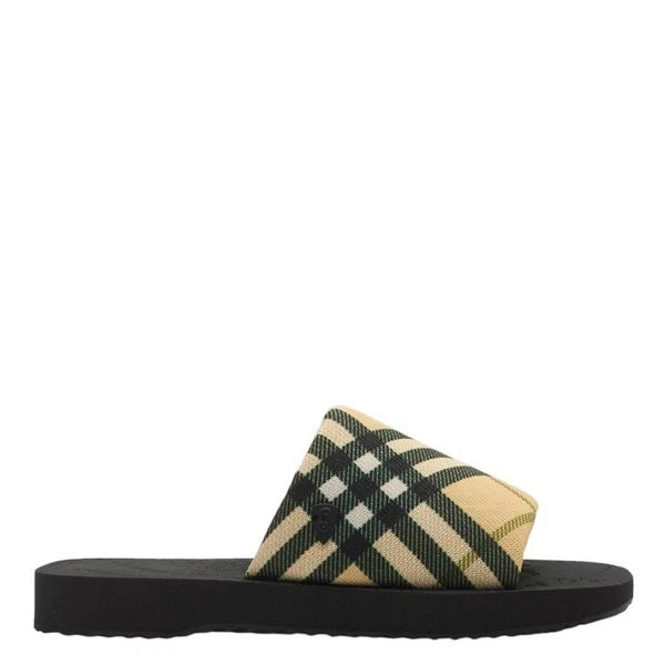 Burberry Check Trek Slides
