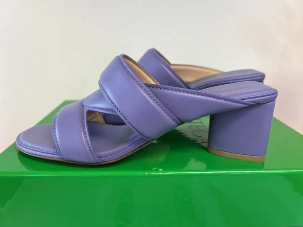 BOTTEGA VENETA Vienna Calf  "The Band" Strap Mule Sandal, Comfy, Padded, 37EU